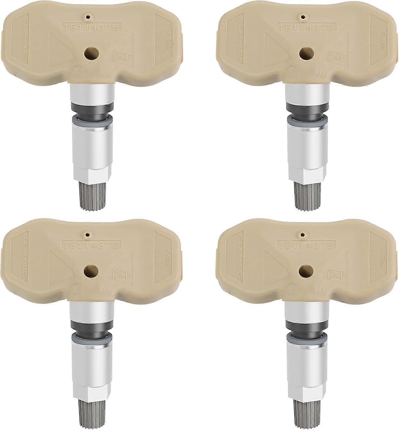 4-Pack 315MHZ Tire Pressure Monitoring System for Chevy 2005-2006 | GMC | Replaces #15114379 Fits TPMS Sensor