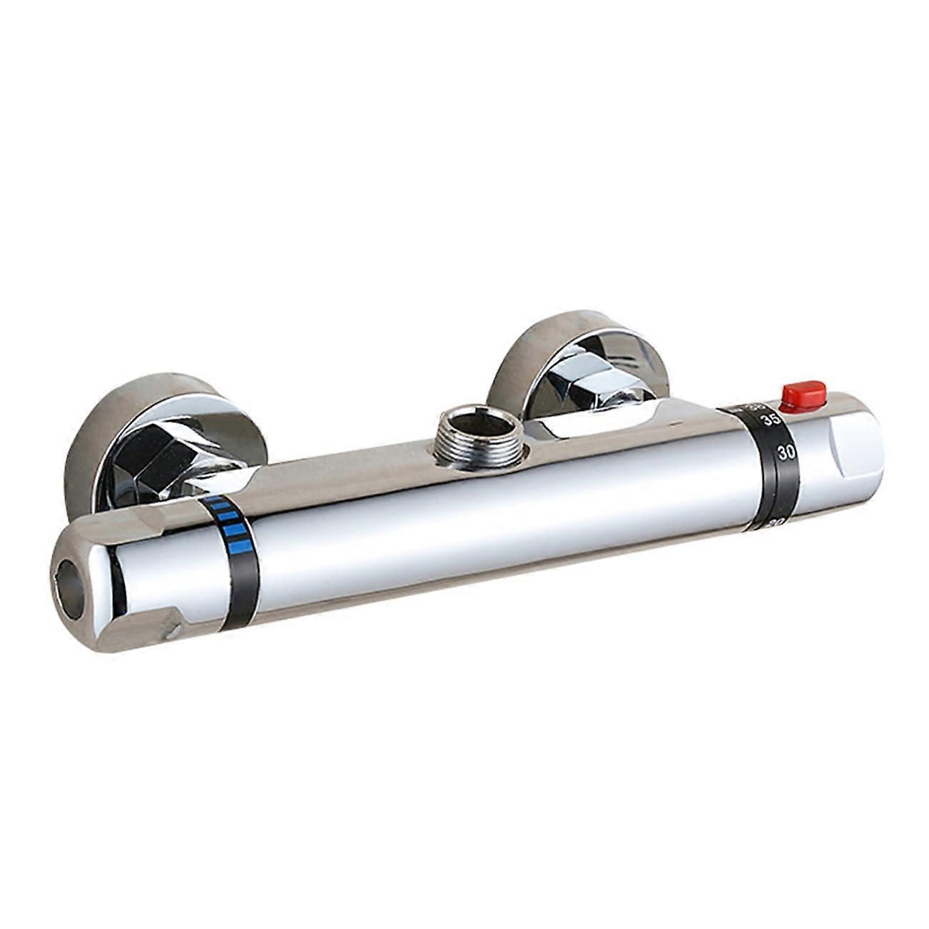 Thermostatic Shower Mixer Valve, Wall Mounted, AntiScald, Intelligent Constant Temperature Bath Tap