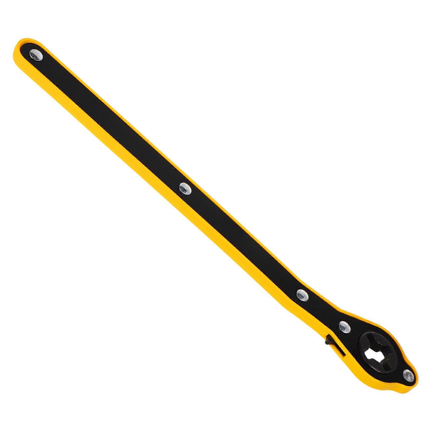 Metal Car Jack Ratchet Wrench Multifunction Tire Wrench For Easy Tire Change Tool Steel Construction Universal Fit
