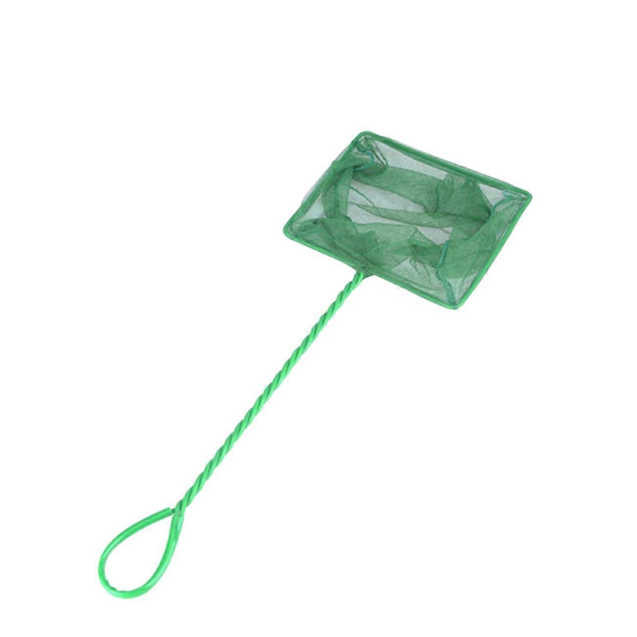 Shrimp Net Green Telescopic Portable Mini Net For Fish Tank Set Of 8 Small Nets Size 2