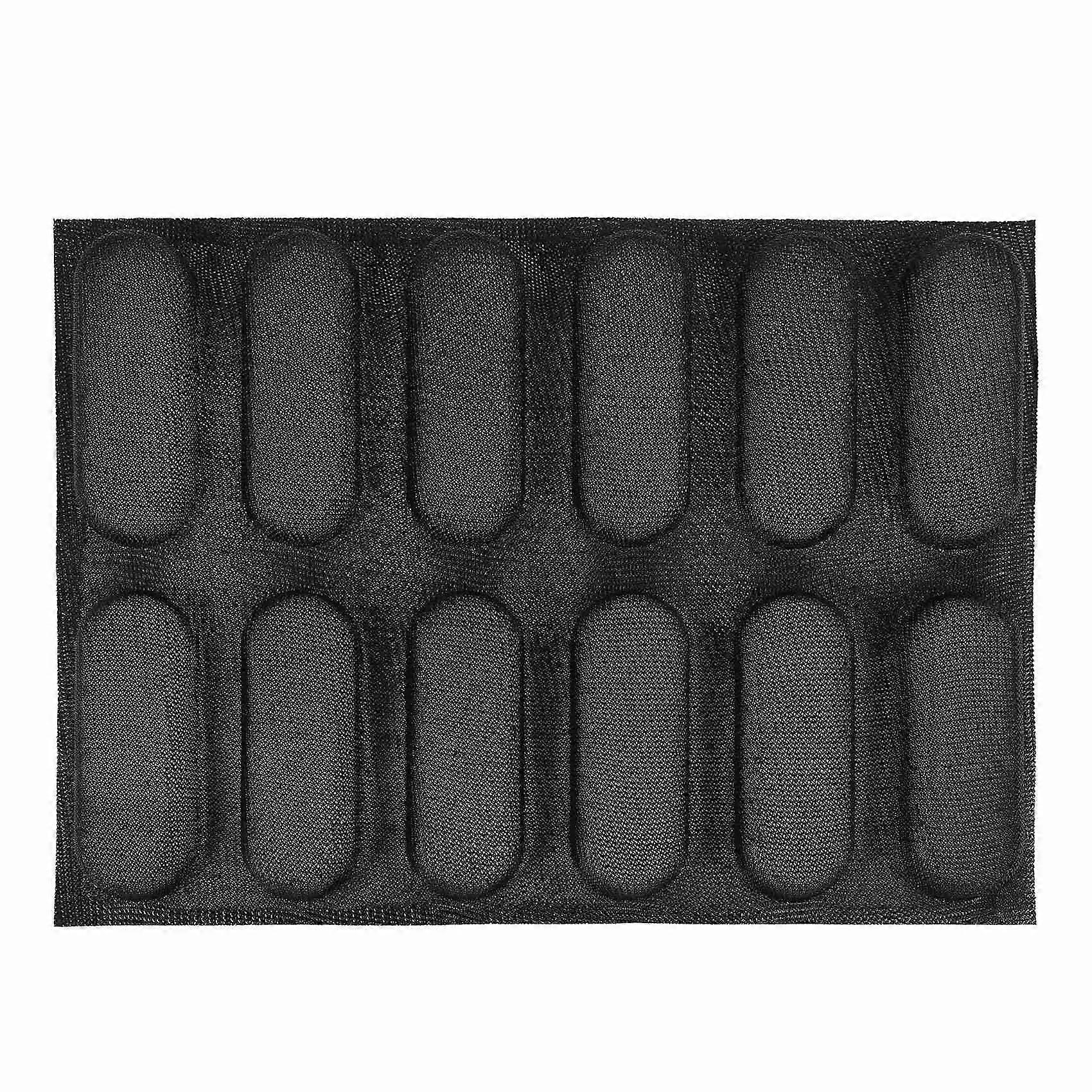 Silicone Pan-Non-Stick Perforated French Bread Pan Forms,Hot Dog Molds , Baking Liners Mat Bread Mo
