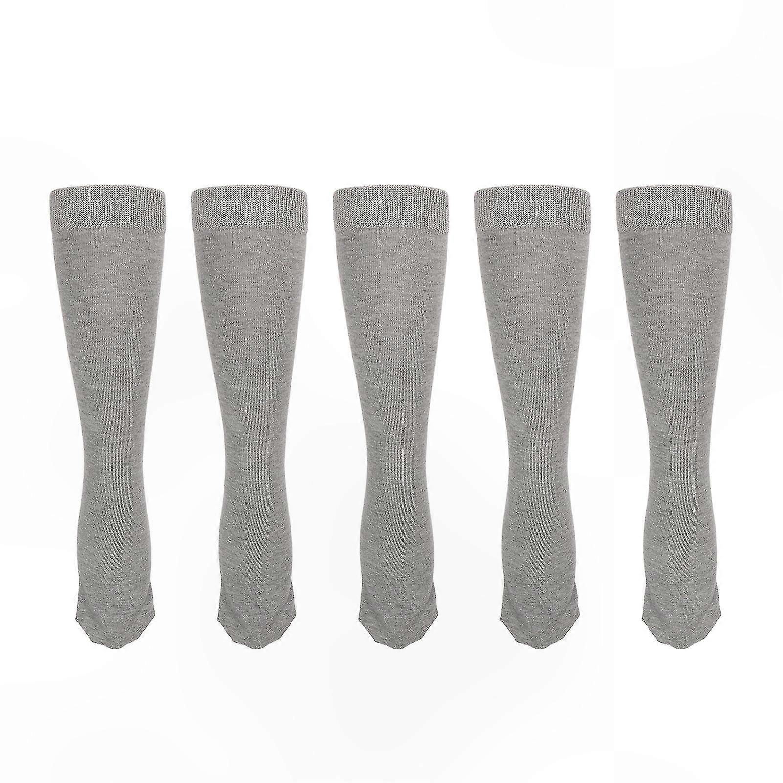 5-Pack Breathable Cotton Elastic Stump Shrinkers for Sweat Absorption and Protection