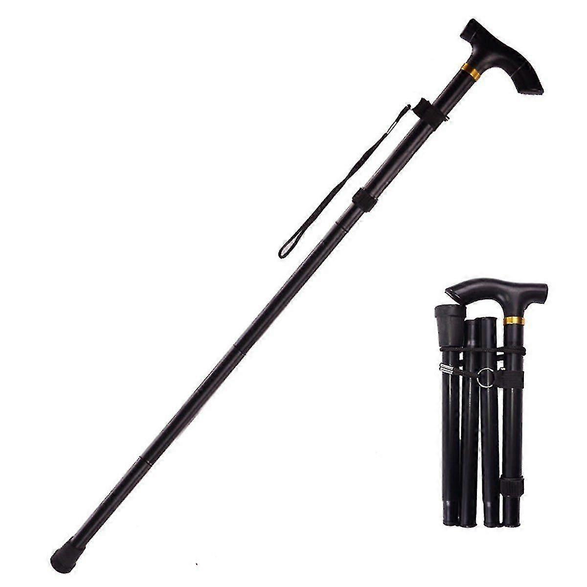 Hiking pole aluminum Foldable hiking pole - 5-speed adjustability
