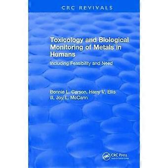 Toxicology Biological Monitoring of Metals in Humans