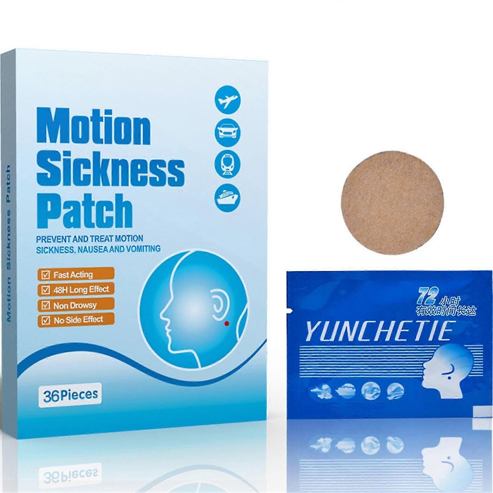 Hareket Hastalığı Çıkartmaları Deniz Tutması Kulak Çıkartmaları 1 Kutu 36