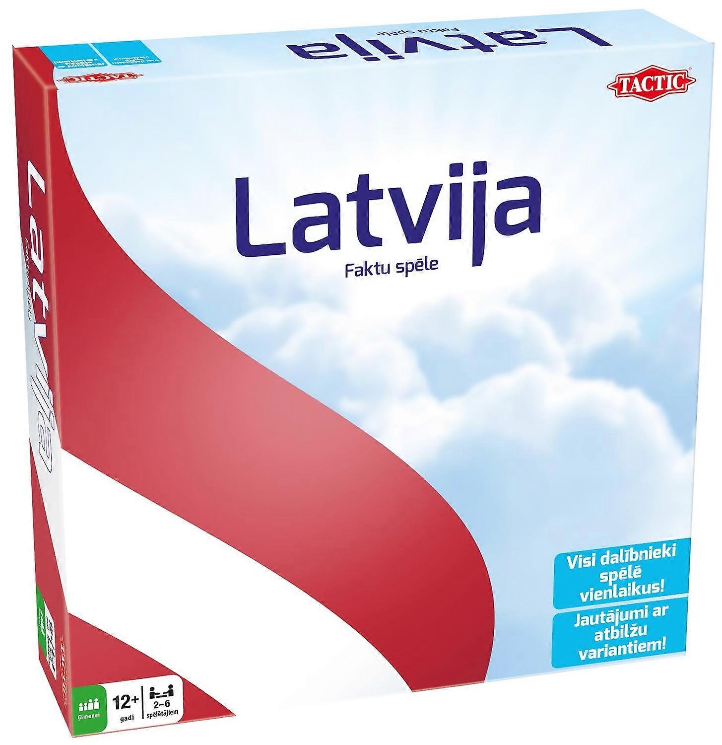 Tactic Board Game "Latvia" (in Latvian language.)