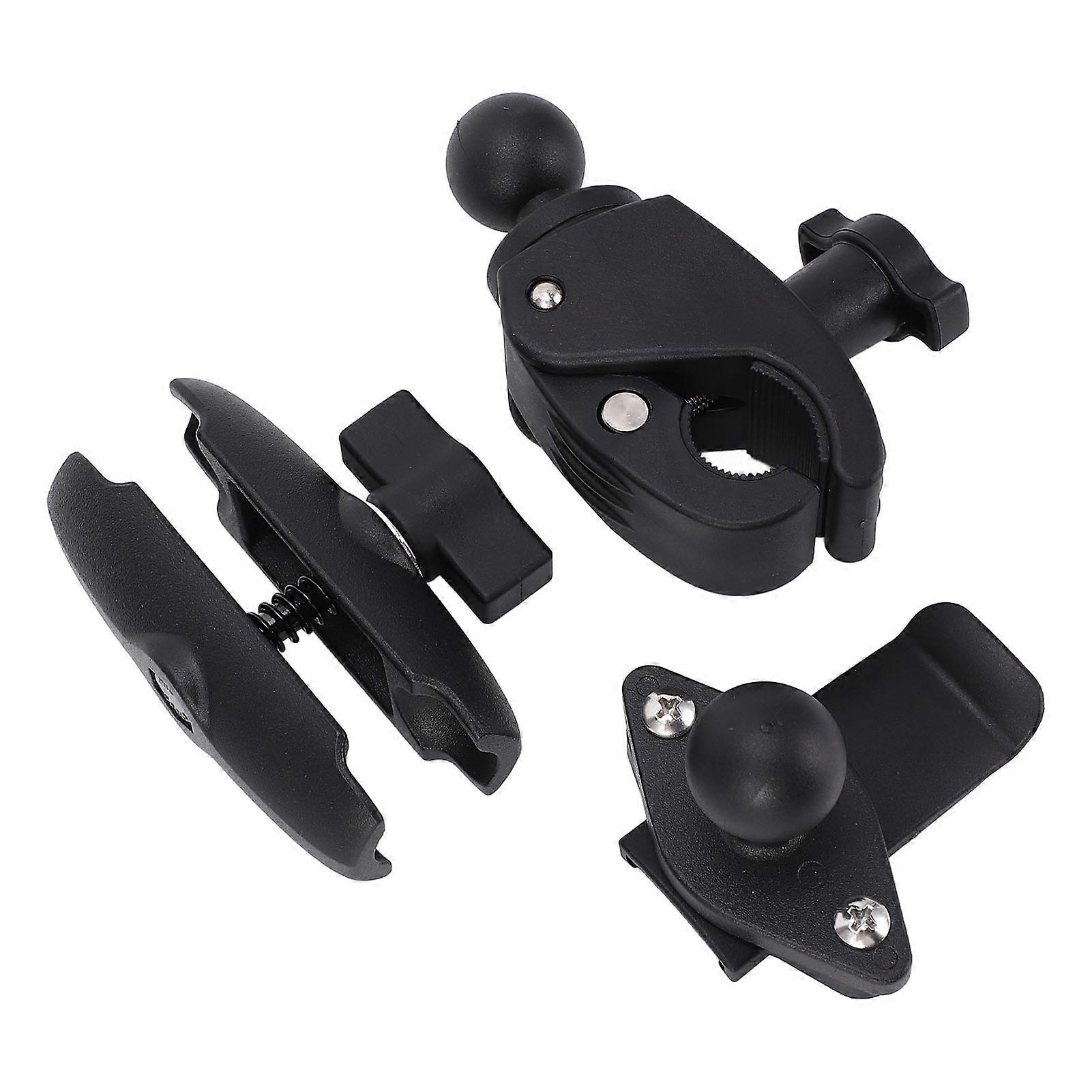 Motorcycle GPS Mount 1in Ball Head Adjustable Handlebar Clamp