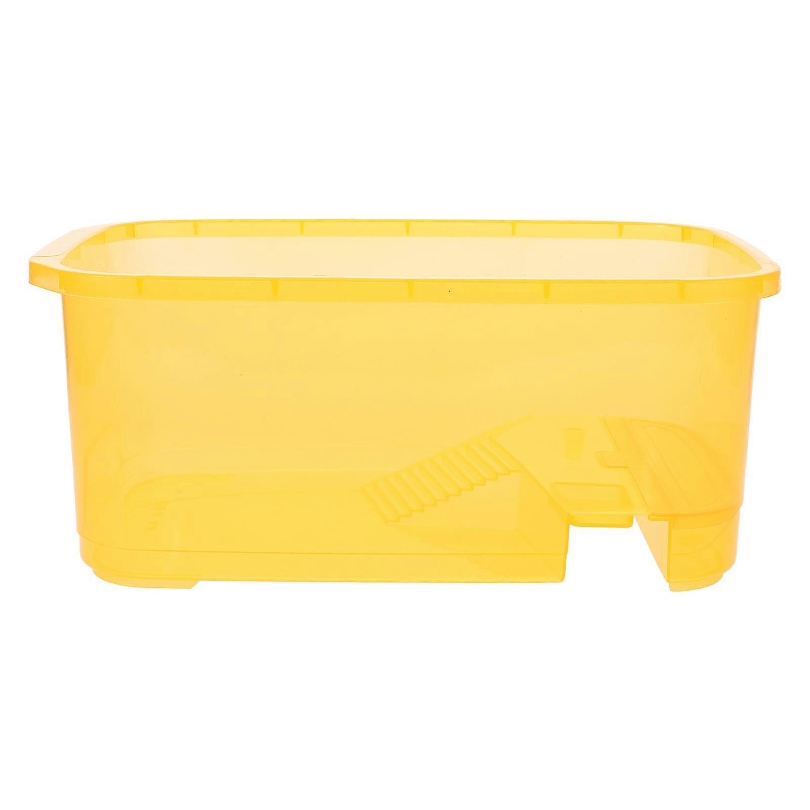 Tortoise Breeding Case Plastic Pet Tank for Reptile Feeding 2Sets