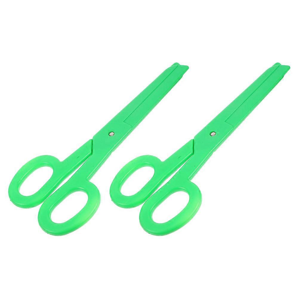Clown Scissors Costume Accessory for Cosplay Events 8Pcs Green Plastic
