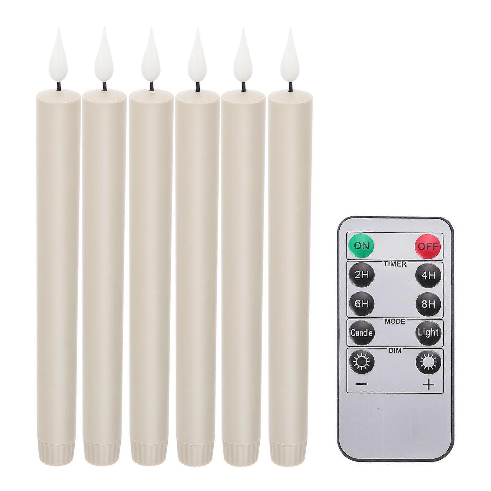 LED Candle Light Flameless Electric Candle Lamp for Xmas 1Set Night Light
