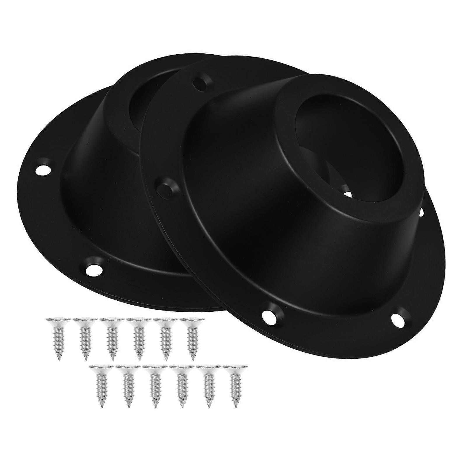 Rv Table Fixed Table Base Aluminum Pedestal with 2Pcs Mounting Screws