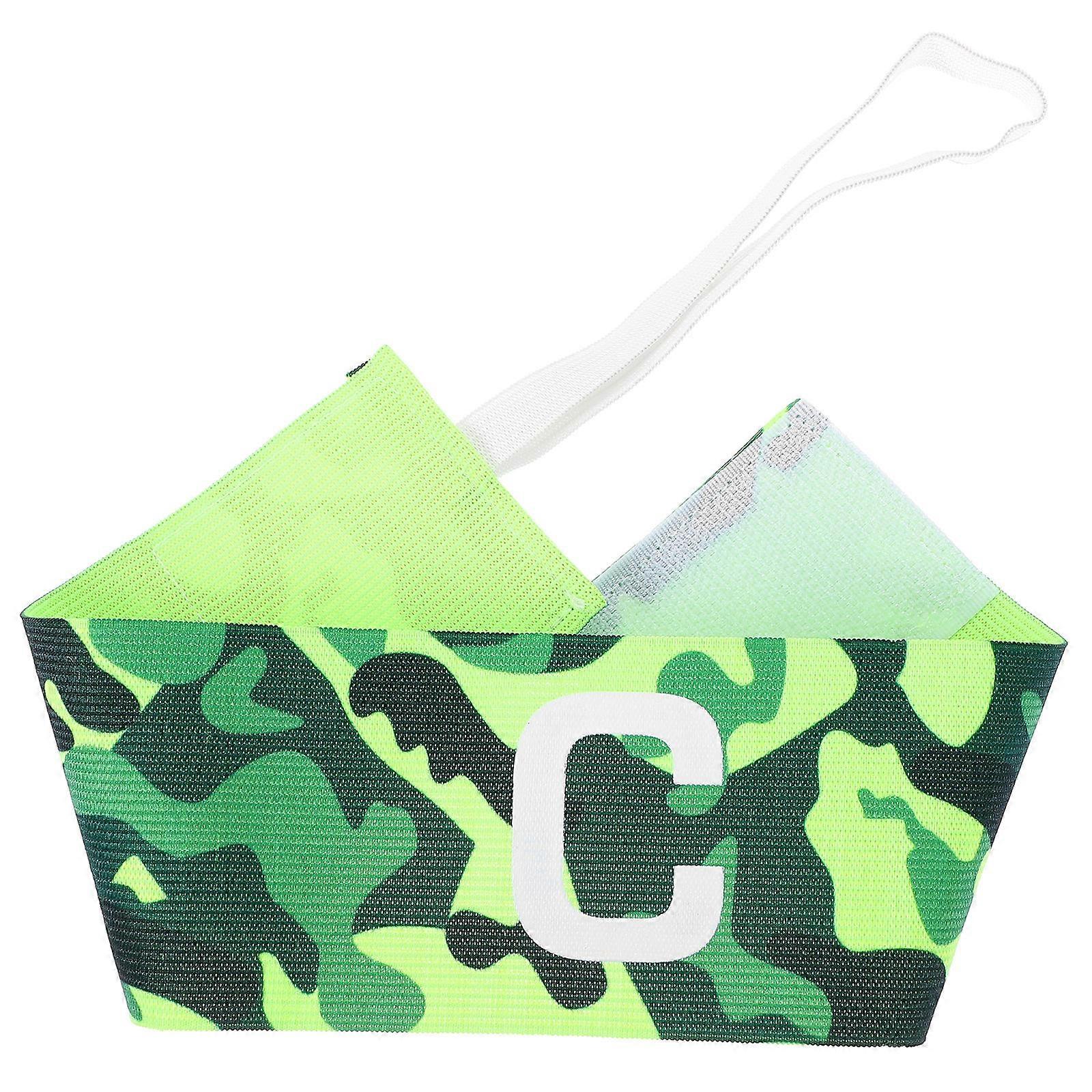 Captain Band Soccer Anti Slip Rectangular Shape For Team Sports Events 14.6×2.8×0.1in 1Pcs