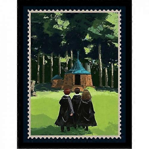 Harry Potter Looking Forward Hagrid's Hut Framed Poster