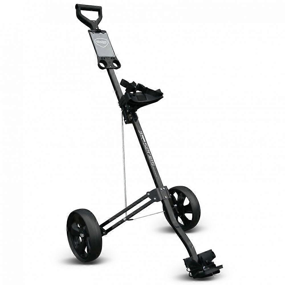 Masters 3 Series Aluminium 2 Wheel Pull Trolley Black