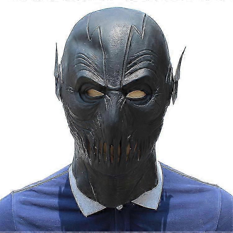 Black Flash Latex Mask