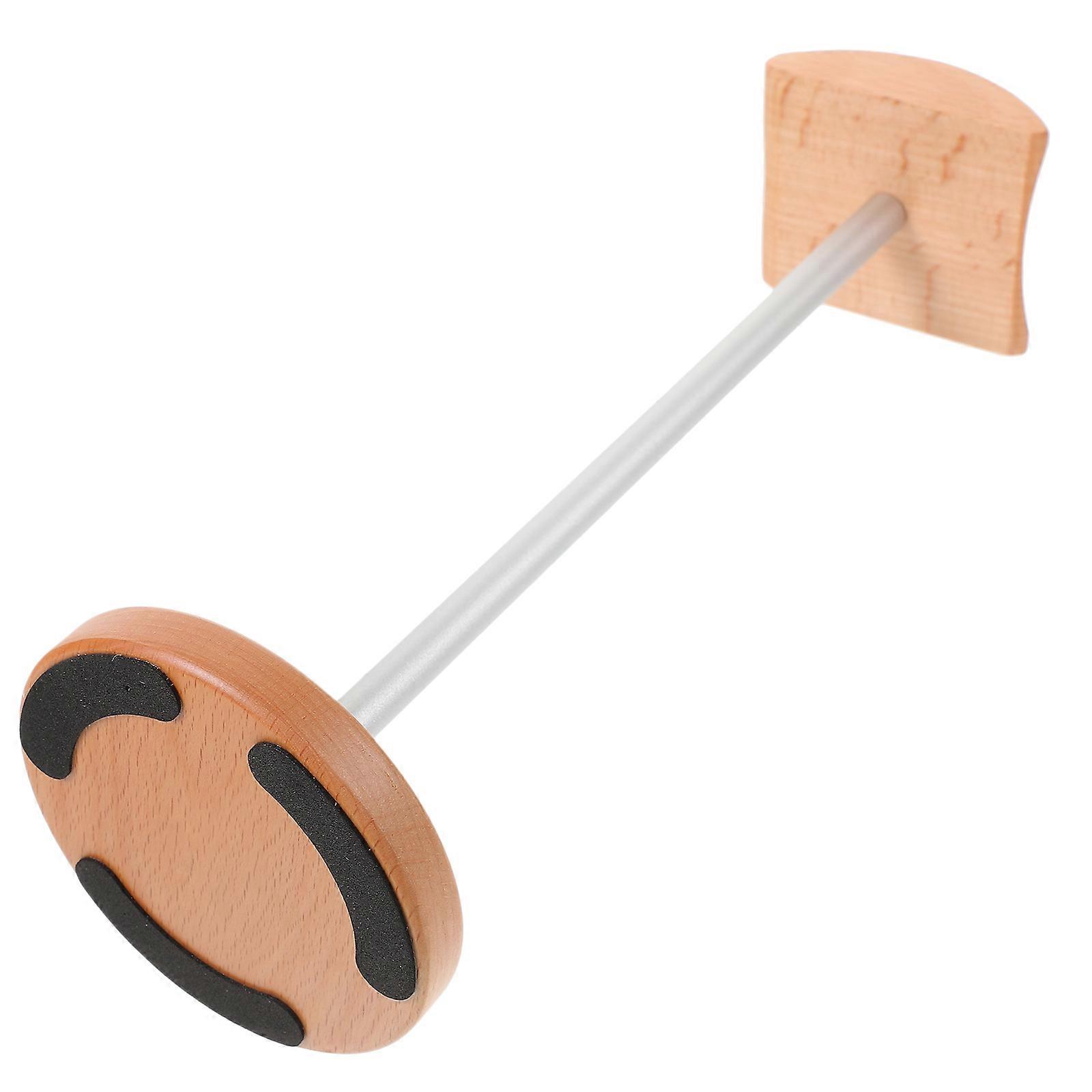 Headphone Stand Wood Aluminum Alloy for Storage 4Pcs Secure Desktop Holder