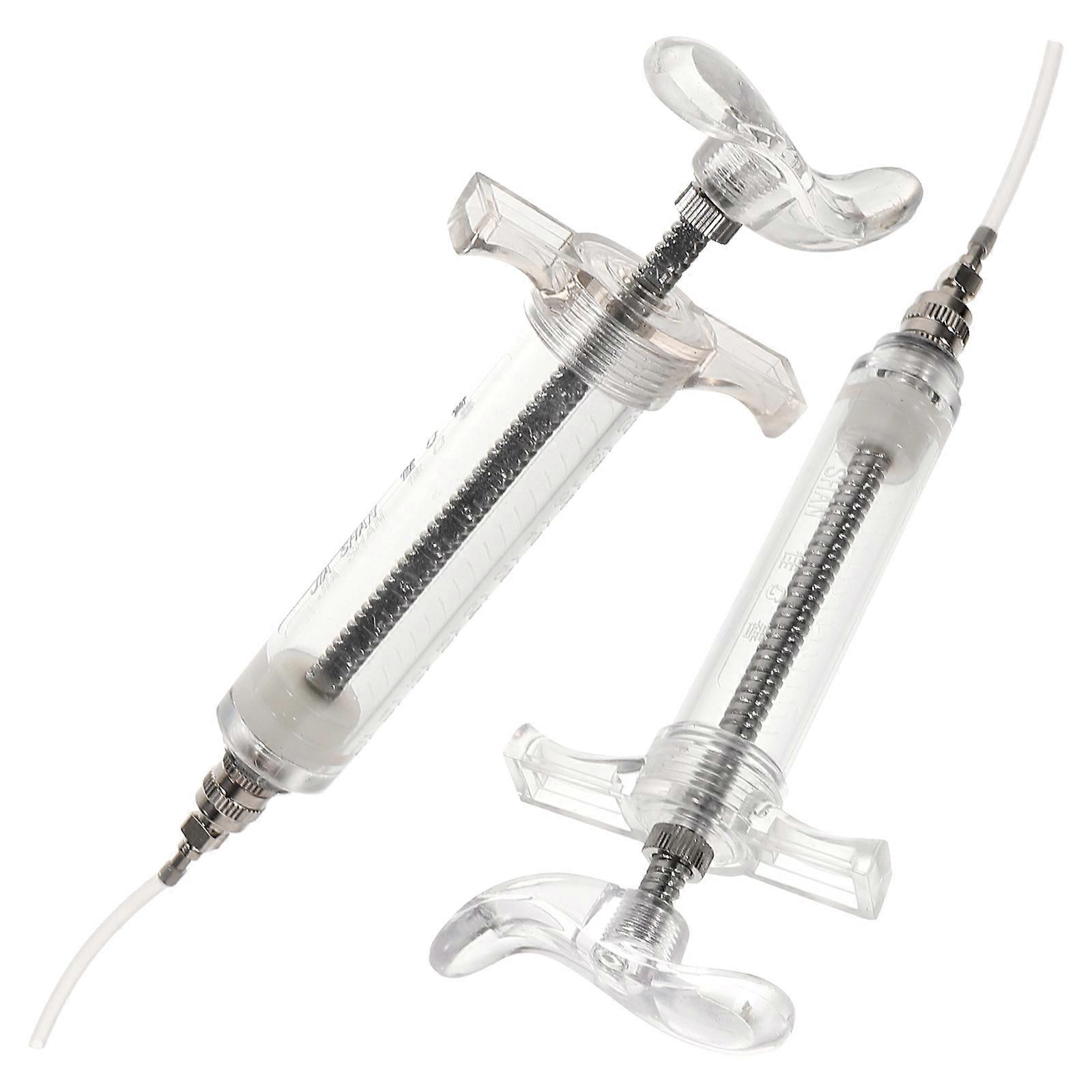 Feeding Tube Syringe Plastic Parrot Feeder for Feeding 6Sets