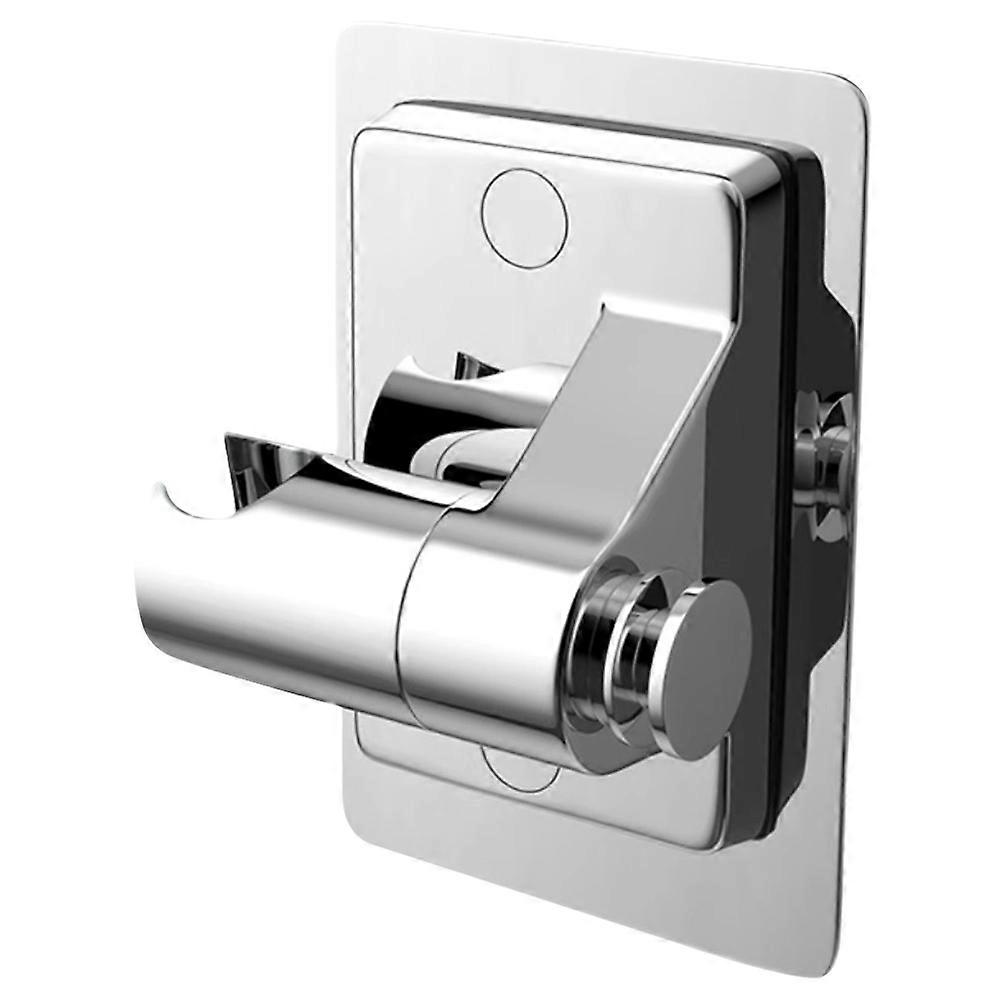 Bathroom Shower Holder For Adults In Home Bathroom Rectangular Silver ABS 1Pack