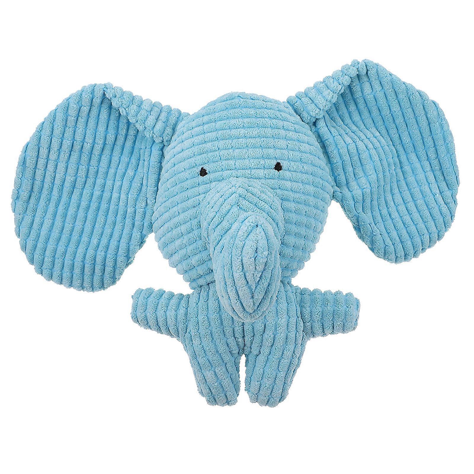 Pet Plush Toy Cartoon Cat Chewing 2Pcs Elephant