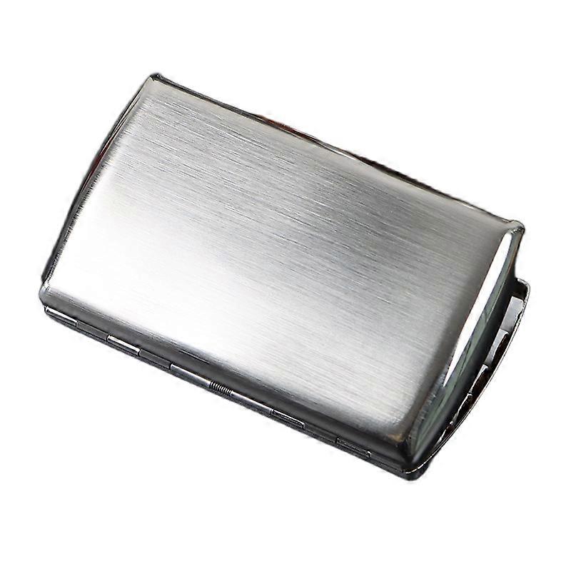 Smoke Control Metal Cigarette Box 10 Piece Lightweight Stainless Steel Clip
