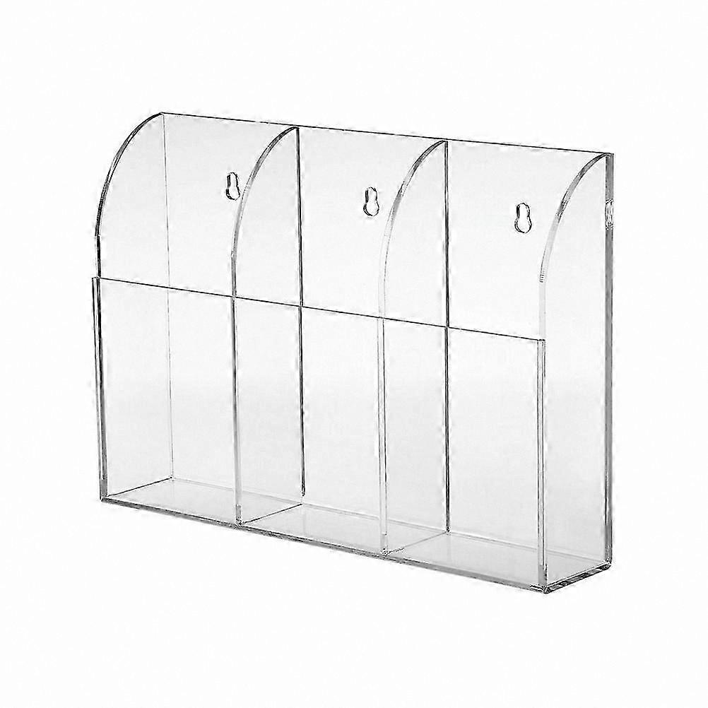 Acrylic Wall Storage Box for Makeup and Pens