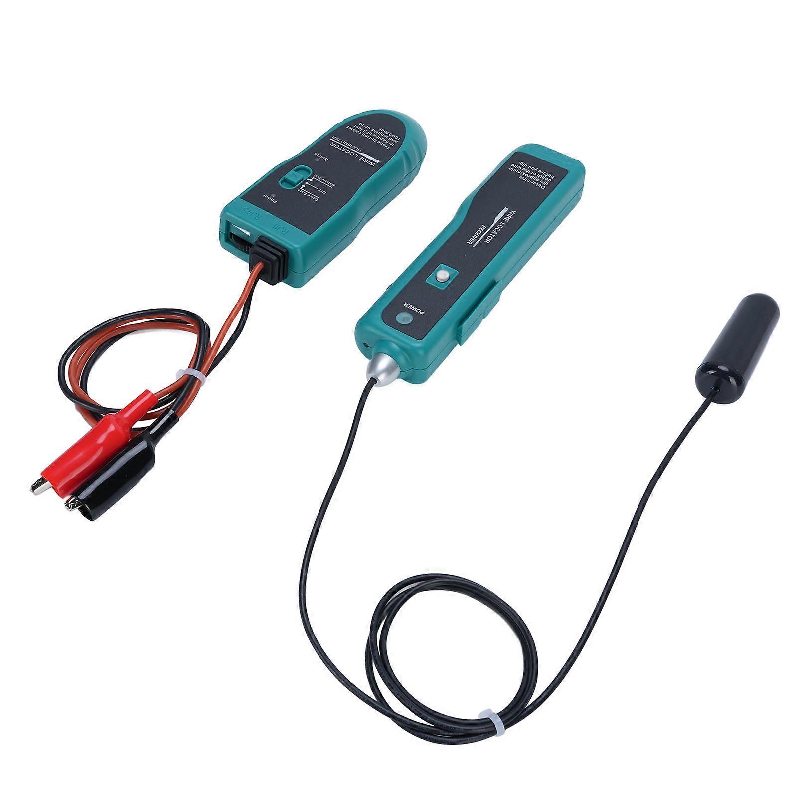 Underground Cable Tracer Kit with Receiver for Wire Testing 50cm Depth
