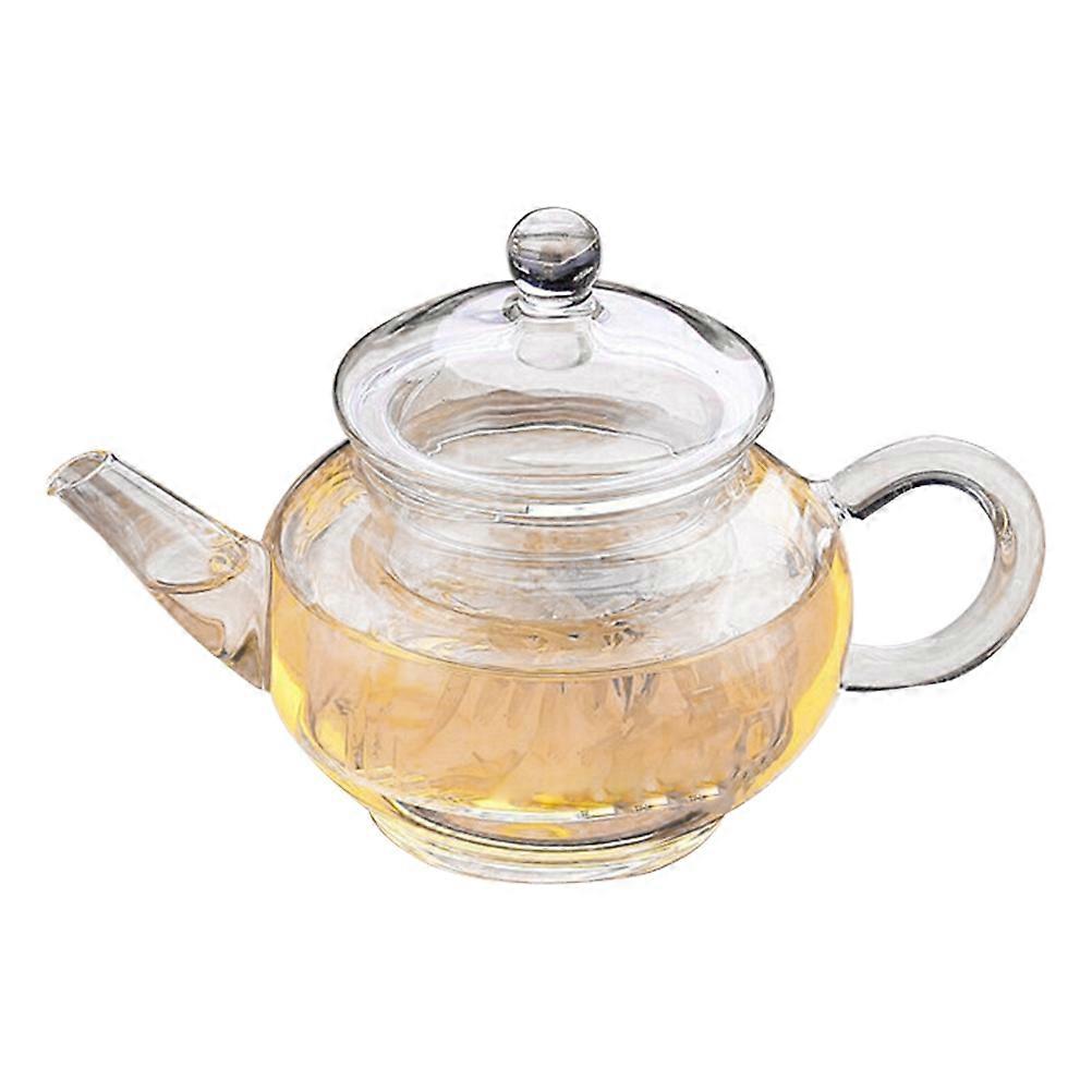 Transparent Kettle Heat-Resistant Glass Coffee Pot Function with 2Pcs Filter