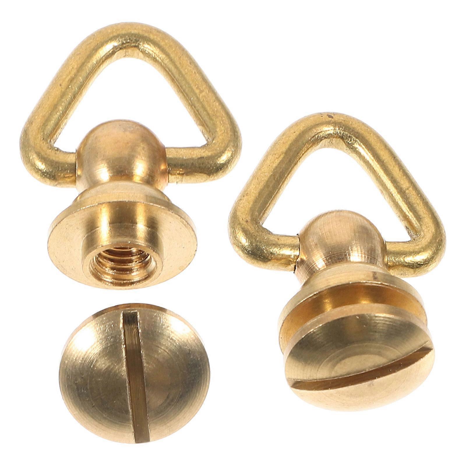 Classic Triangle Ring Buckles Ideal For Bag Making No Matter The Occasion Perfect For DIY Projects 8 Pcs