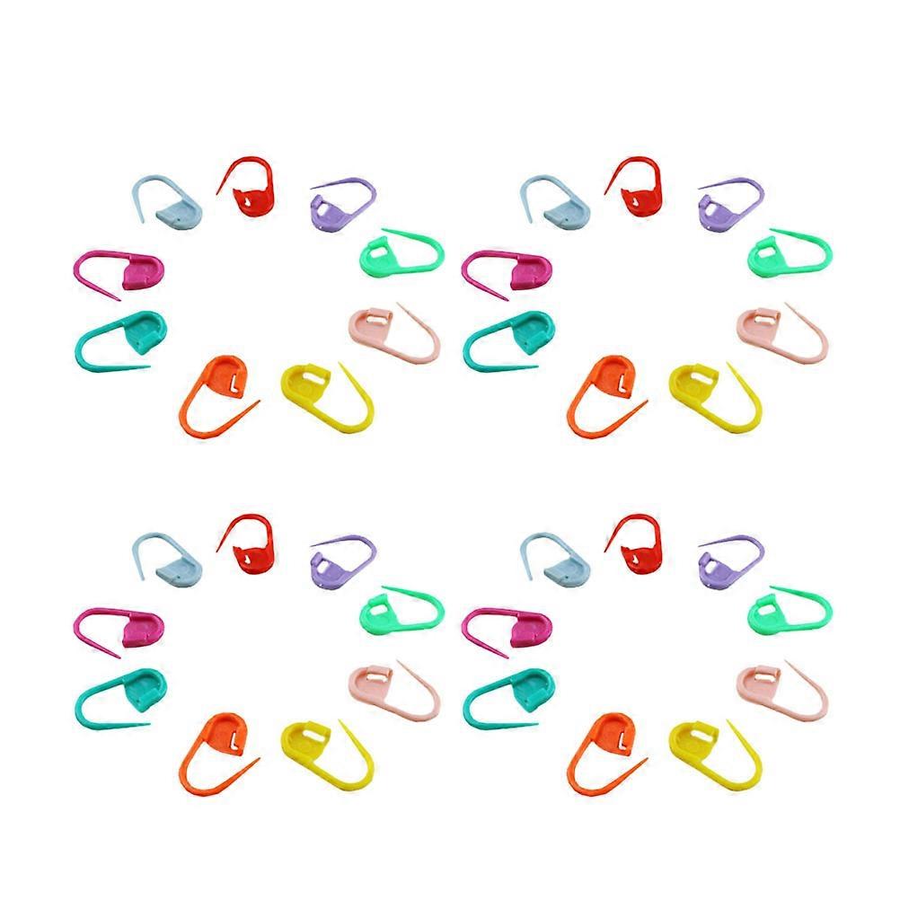 Πλαστικά κλιπ βελονιάς, μαρκαδόροι πλεξίματος, βελονάκια 2*0,3*0,3cm, αυξομειώσεις βελονιών 120 τεμάχια