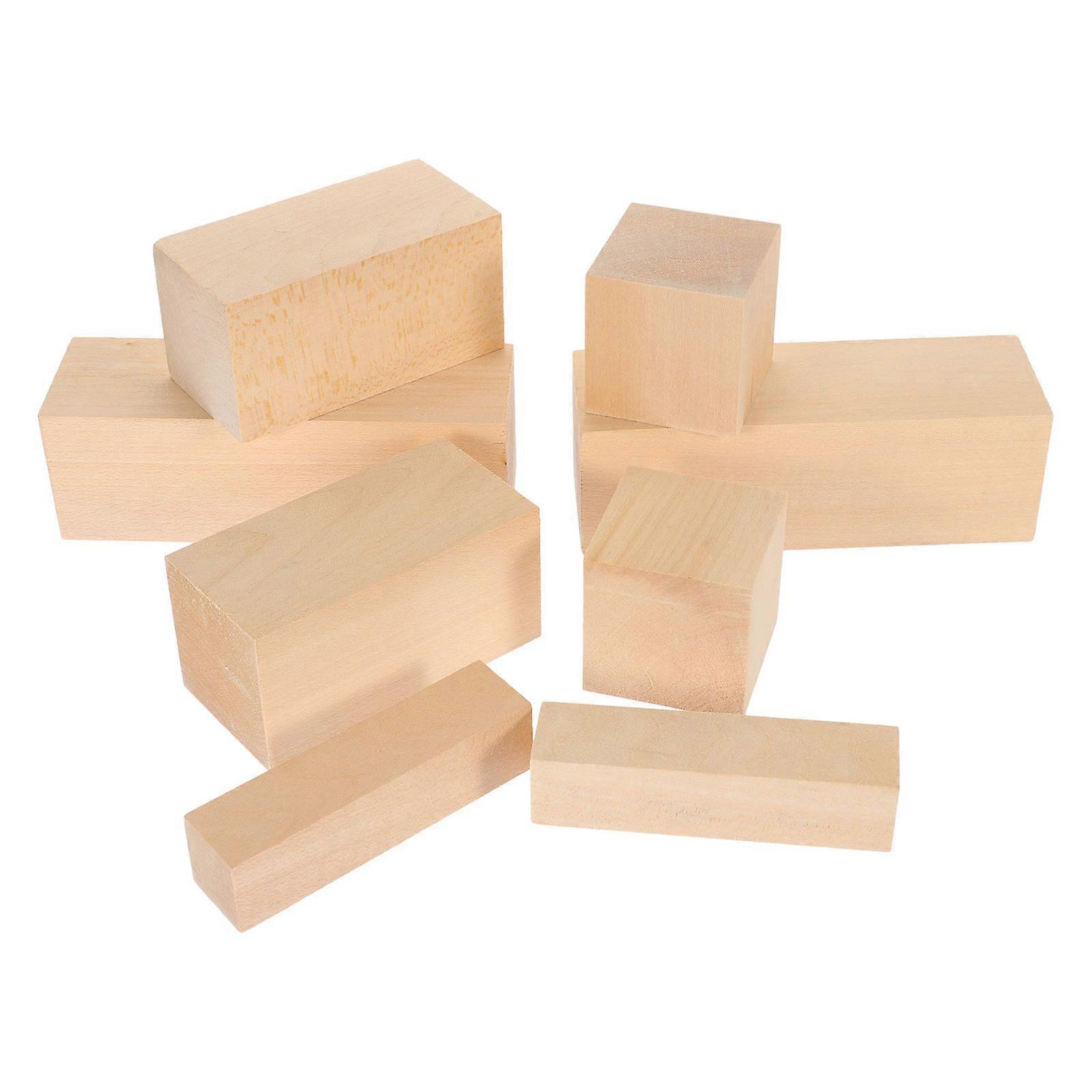 Wood Carving Blocks Wood Carving Kit for DIY Use 16Pcs Set