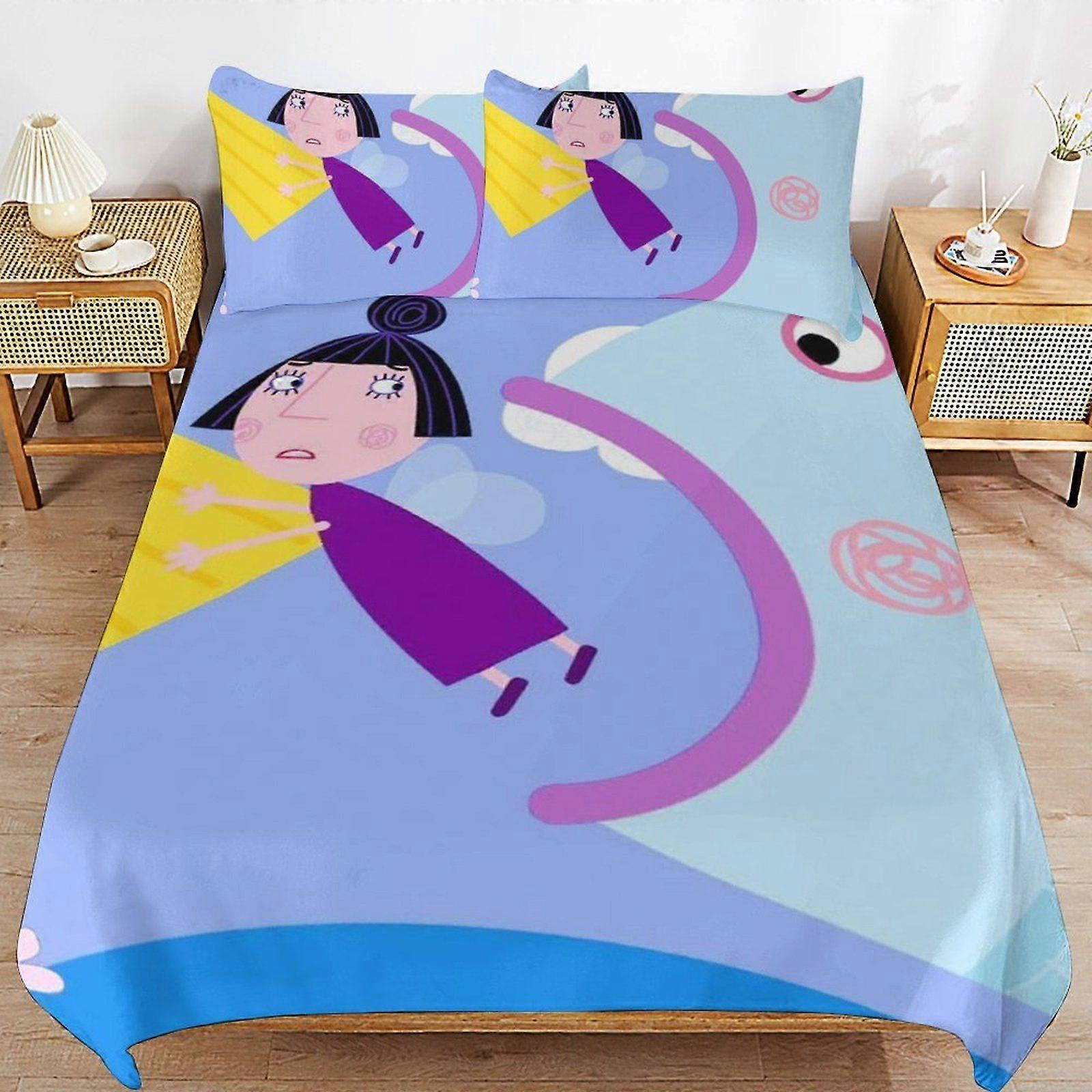 S111 Ben  Hollys Little Kingdom Hotel Quality Sleep Set Soft Surface Zipper Finish Wrinkle Free Duvet Cover Sets Lifesaver X111