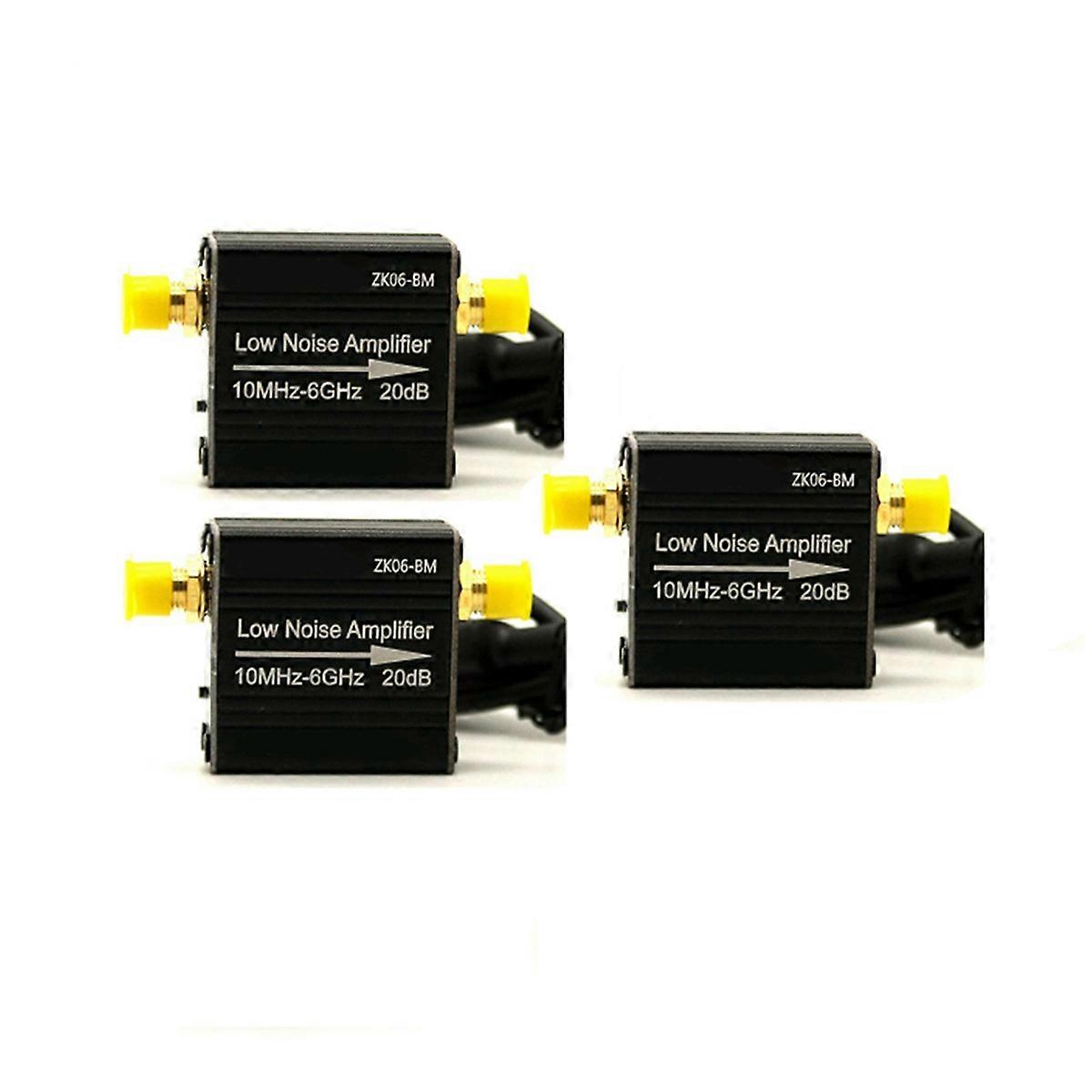 3 Sets ZK06-BM Series Low Noise Amplifier 100KHz-6GHz 20dB