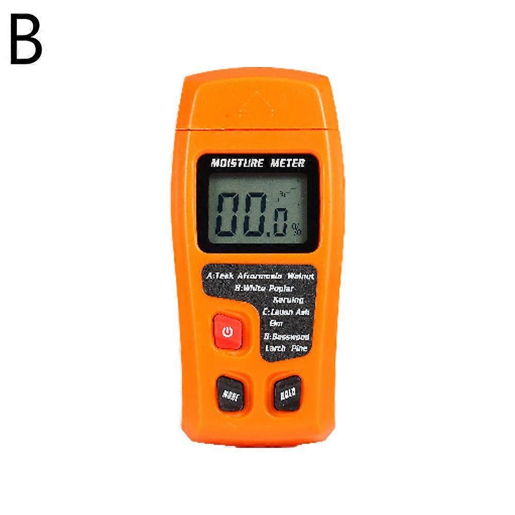 Professional Wood Moisture Meter with Large LCD Display for Lumber Paperboard and Dry Cargo Testing