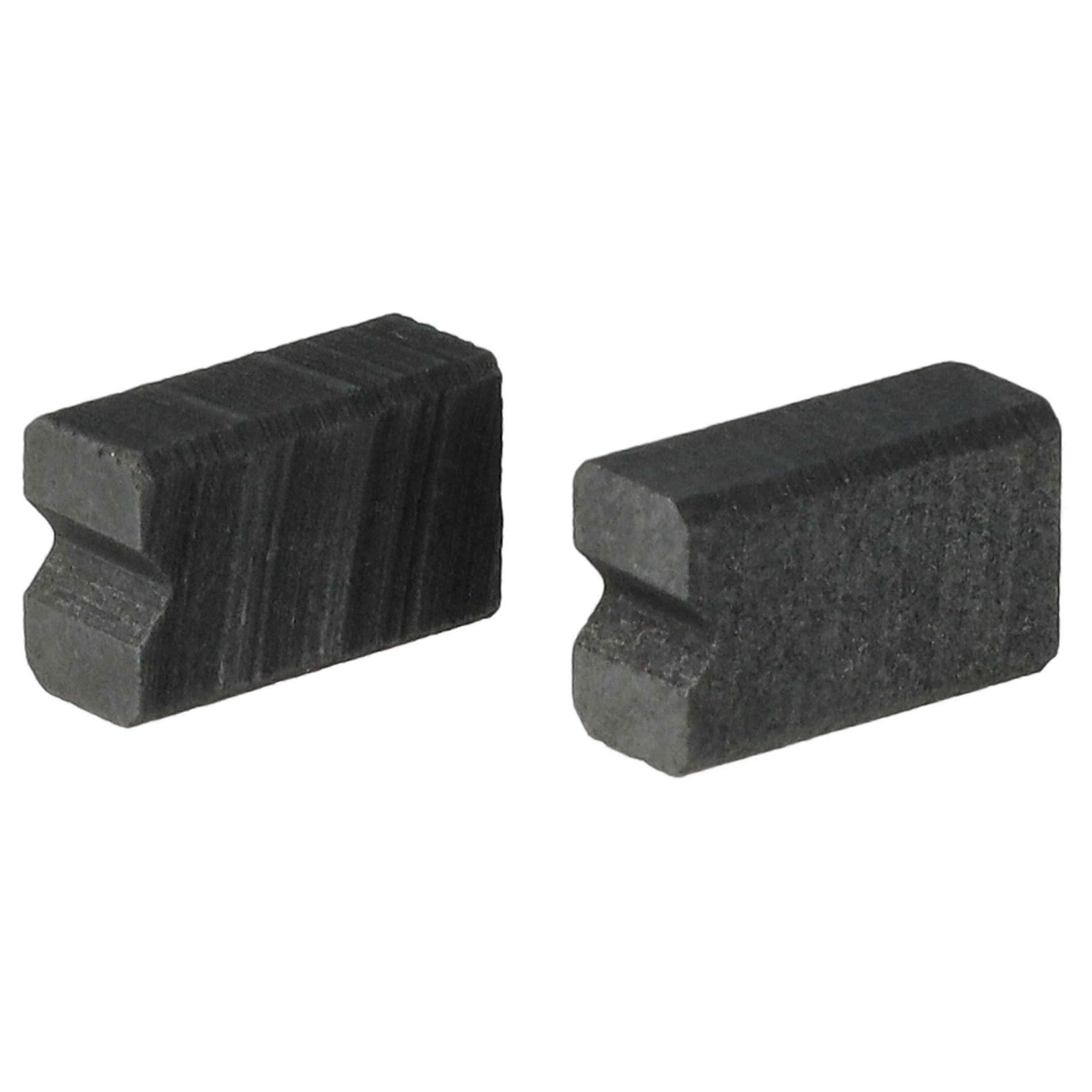 2x Carbon Brushes 6.25x4x10mm Compatible with Siemens Surpresso TK64001 S40, TK60001 S20 Coffee Machine Grinder Motor