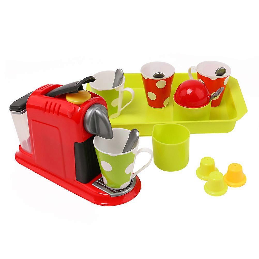 Creative Emulation Coffee Machine Toy For Kids Enhancing Cognitive Development During Playtime 1 Set