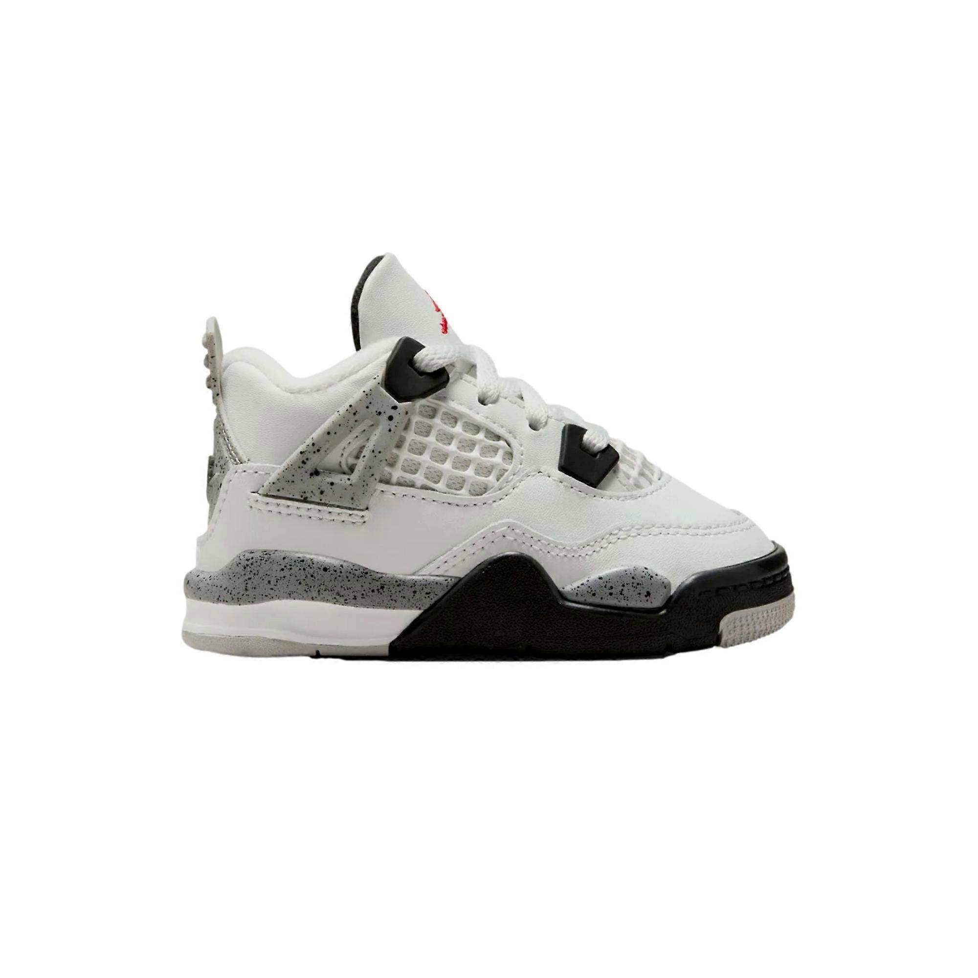 Nike Jordan 4 Retro OG Summit White / Fire Red IB4387-100 Toddler