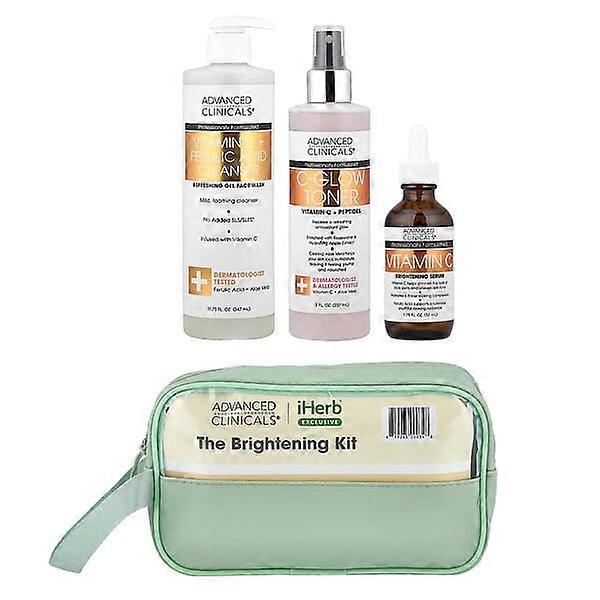 Advanced Clinicals, iHerbÃÂÃÂ® Exclusive, The Brightening Kit, 4 Items