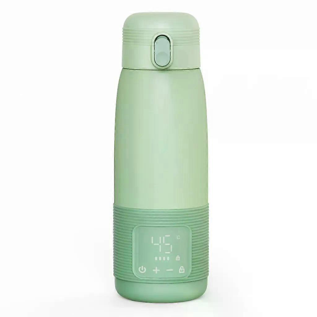500ml Bottle Warmer, USB Rechargeable, Fast Heating & Precise Temperature Control, Ideal for Traveling with Breast Milk and Baby Formula