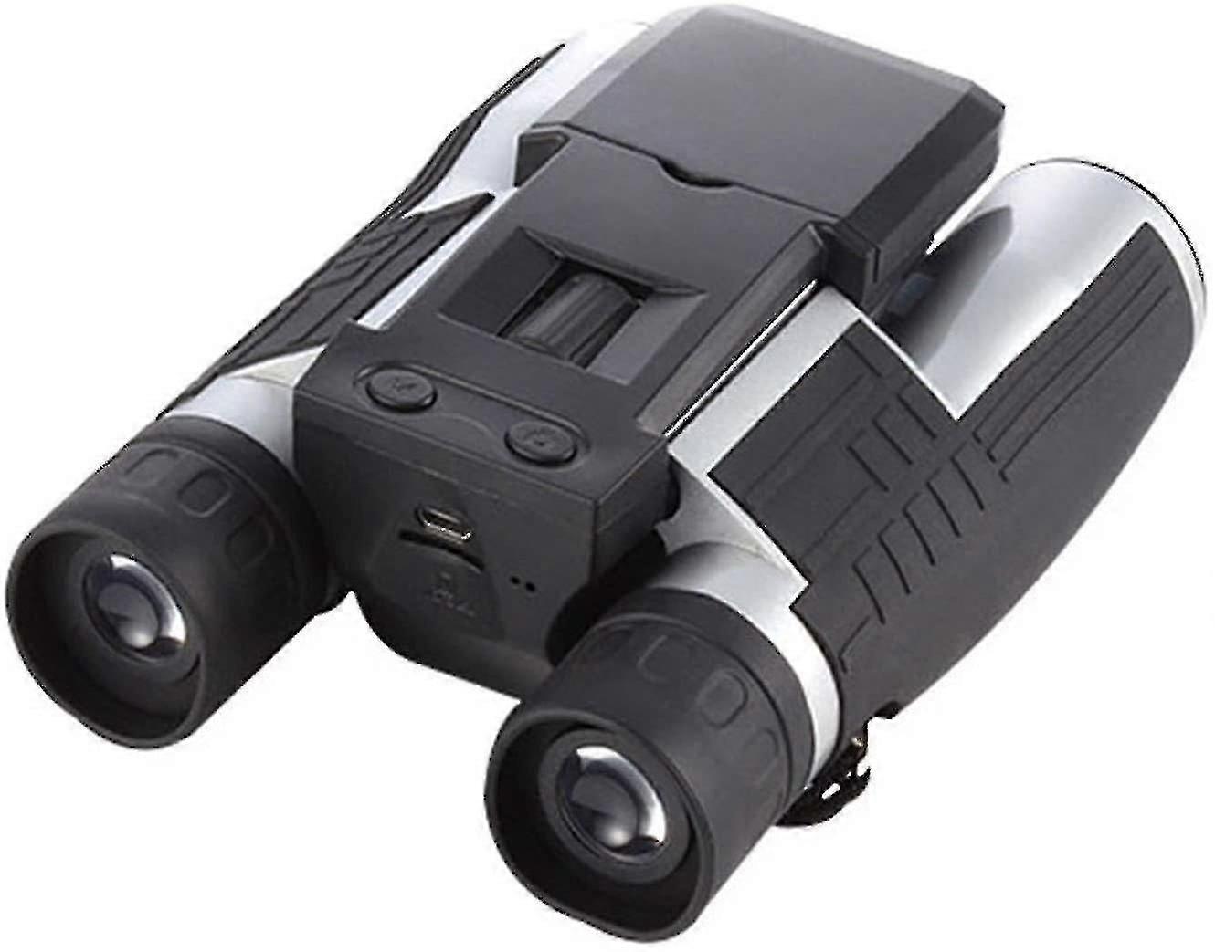 12x32デジタル双眼鏡、2つのLCDビデオフォトレコーダーブラック付きカメラ望遠鏡