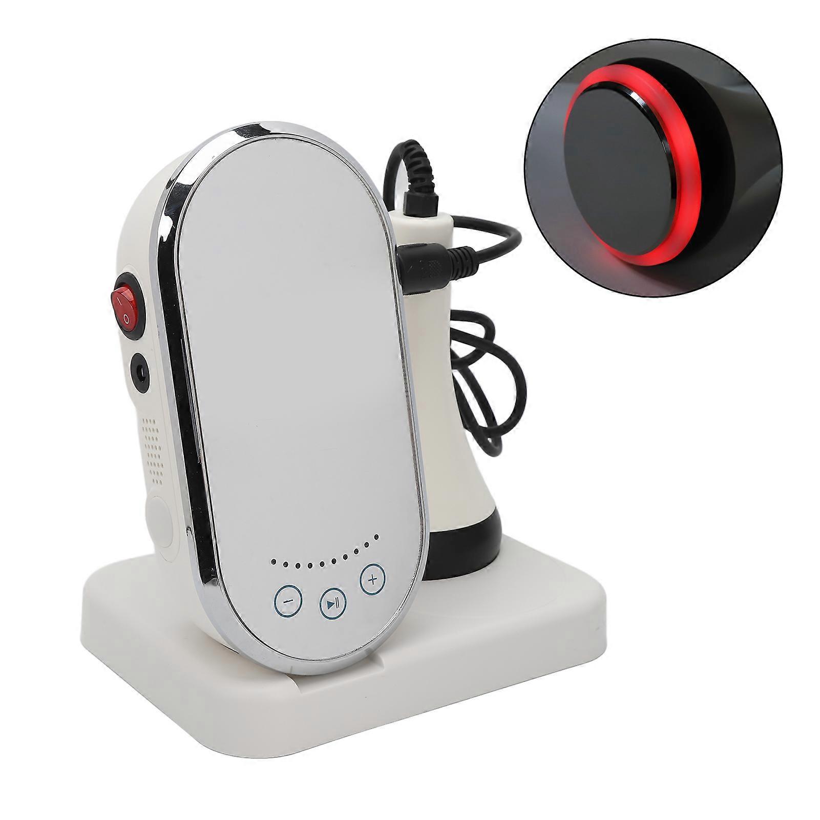 80Khz Cellulite Removal Machine Strong Vibration Fat Burning Skin Firming Body Shaping Device 100‑240V EU Plug 