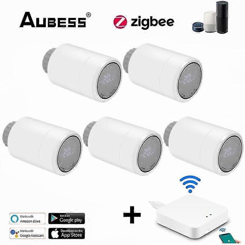 Neues Tuya Zigbee Smart Thermostat Heizkörperventil Trv Programmierbar Alexa/Google