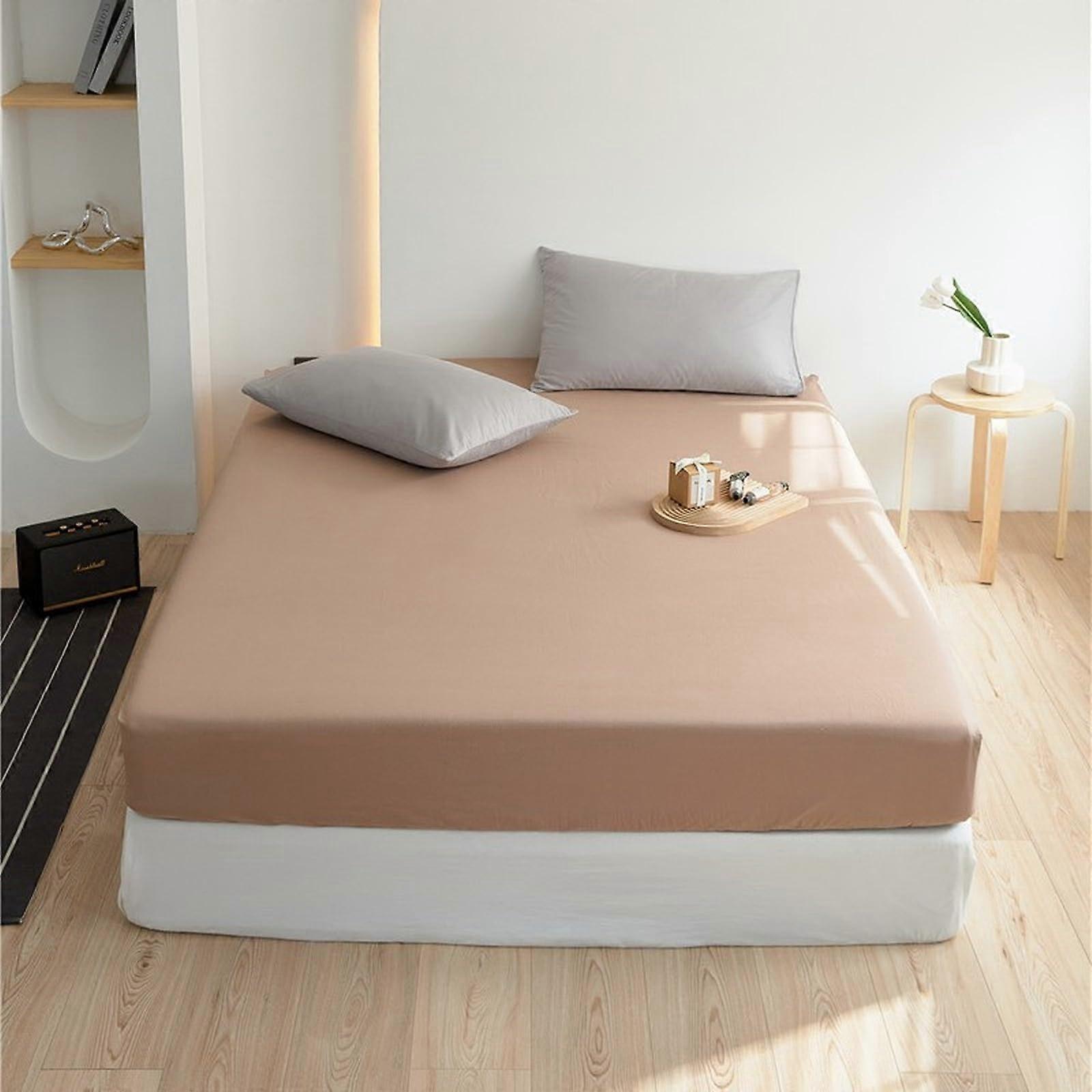 Fitted Sheet 180x200+40cm With Elastic Band Multiple Sizes
