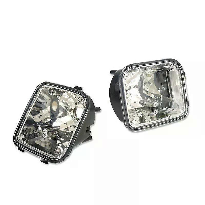 Clear / Smoked Lens Car Front Bumper Turn Signal Light DRL Housings For 2006 2007 2008 2009 2010 Hummer H3 H3T, No Bulb / Socket