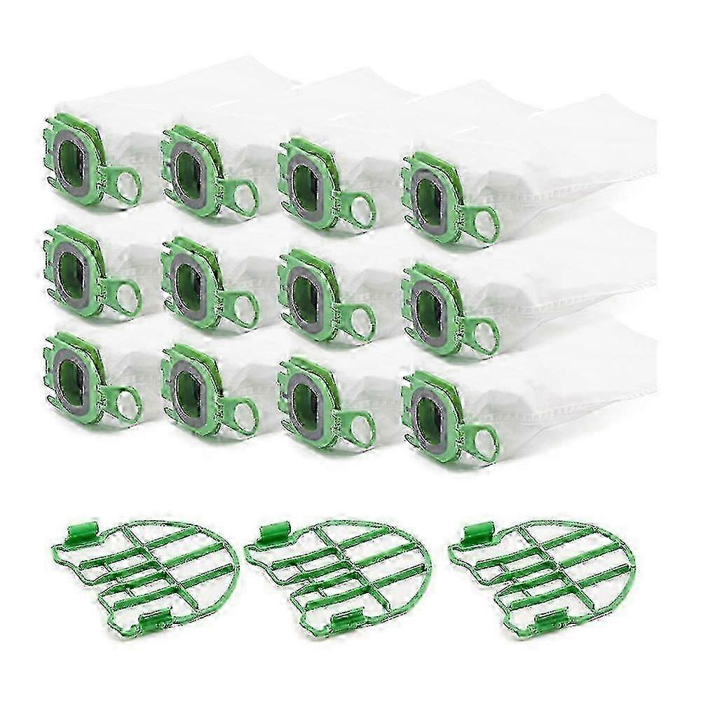 12 Staubsaugerbeutel 3 Hepa-filter Fr Vorwerk Kobold Vb100 Akku-staubsauger(FPK11)