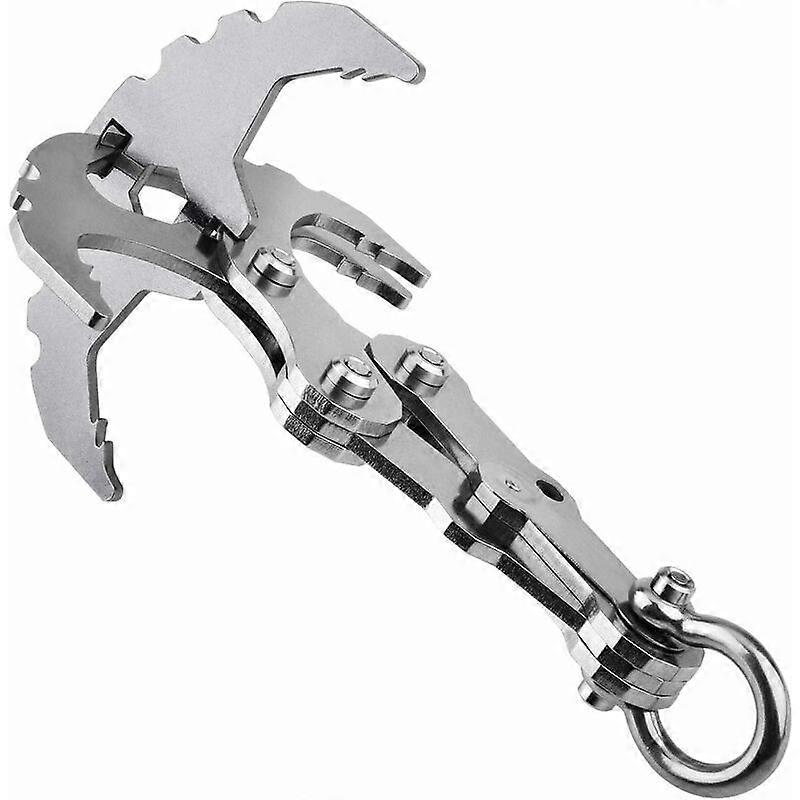 Stainless Steel Multi-function Claw Hook for Outdoor Climbing Gravity Hook Multifunctional Gravity Rope Hook Climbing Grappling Hook