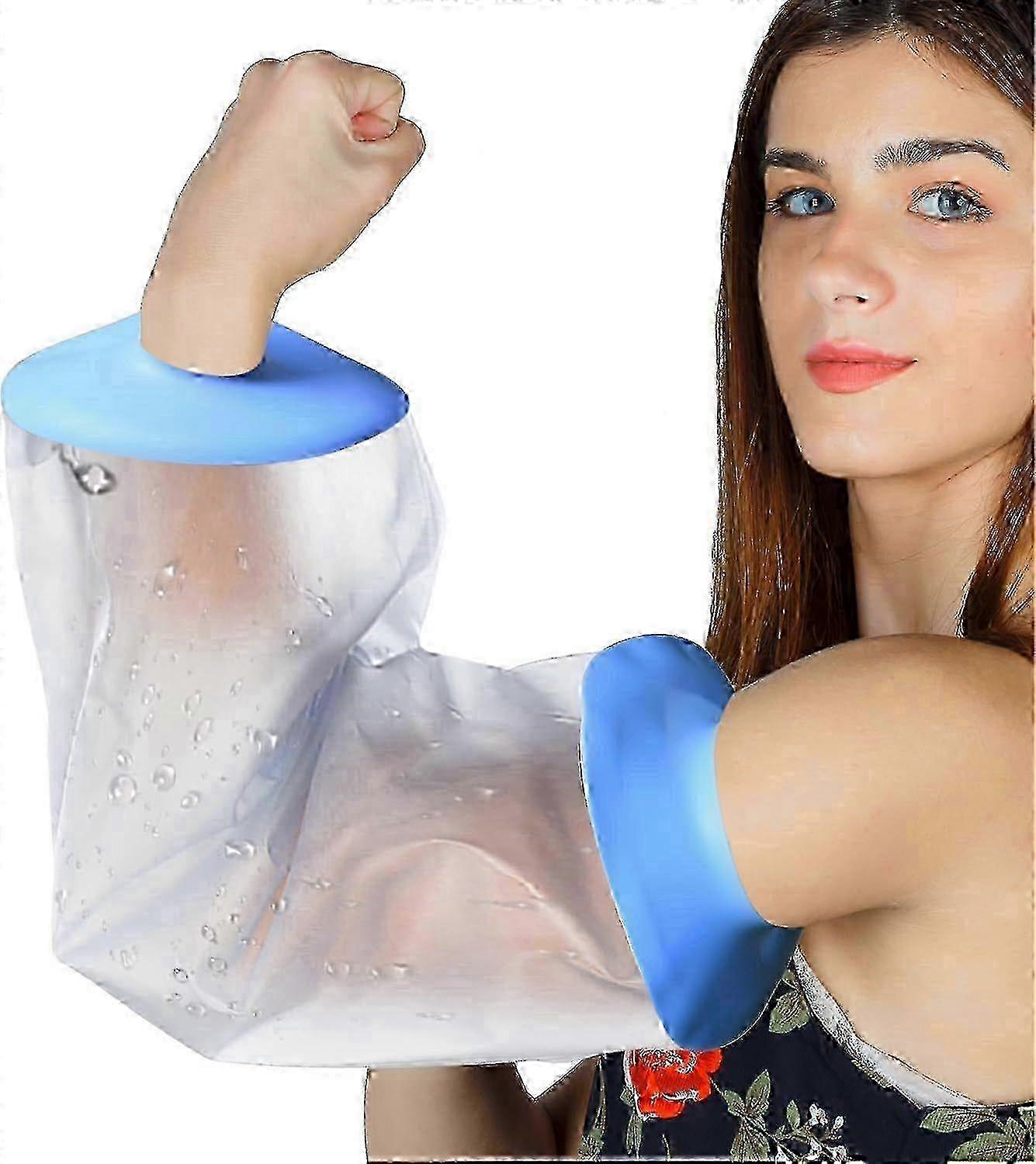 Waterproof Shower Arm Cover for Upper Arm Elastic PICC Line Protection