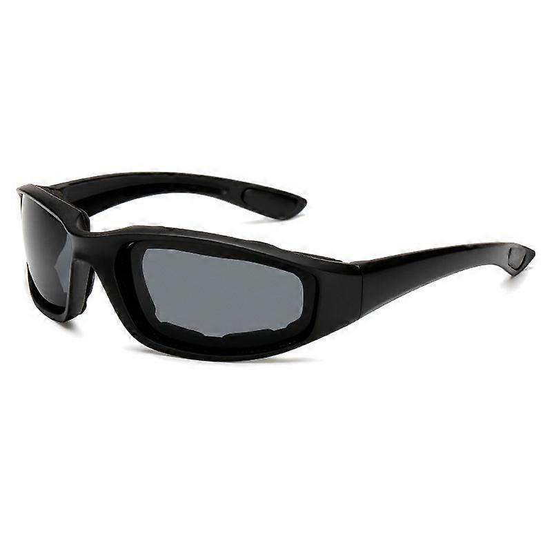 Motorcycle ATV Windproof Dustproof Riding Glasses Padded Comfortable Clear