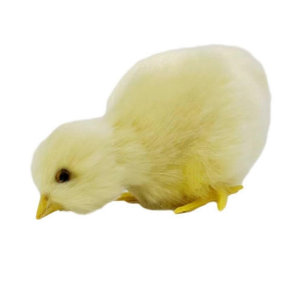 Animal Doll Simulation Chicken Ornament Chick Decora