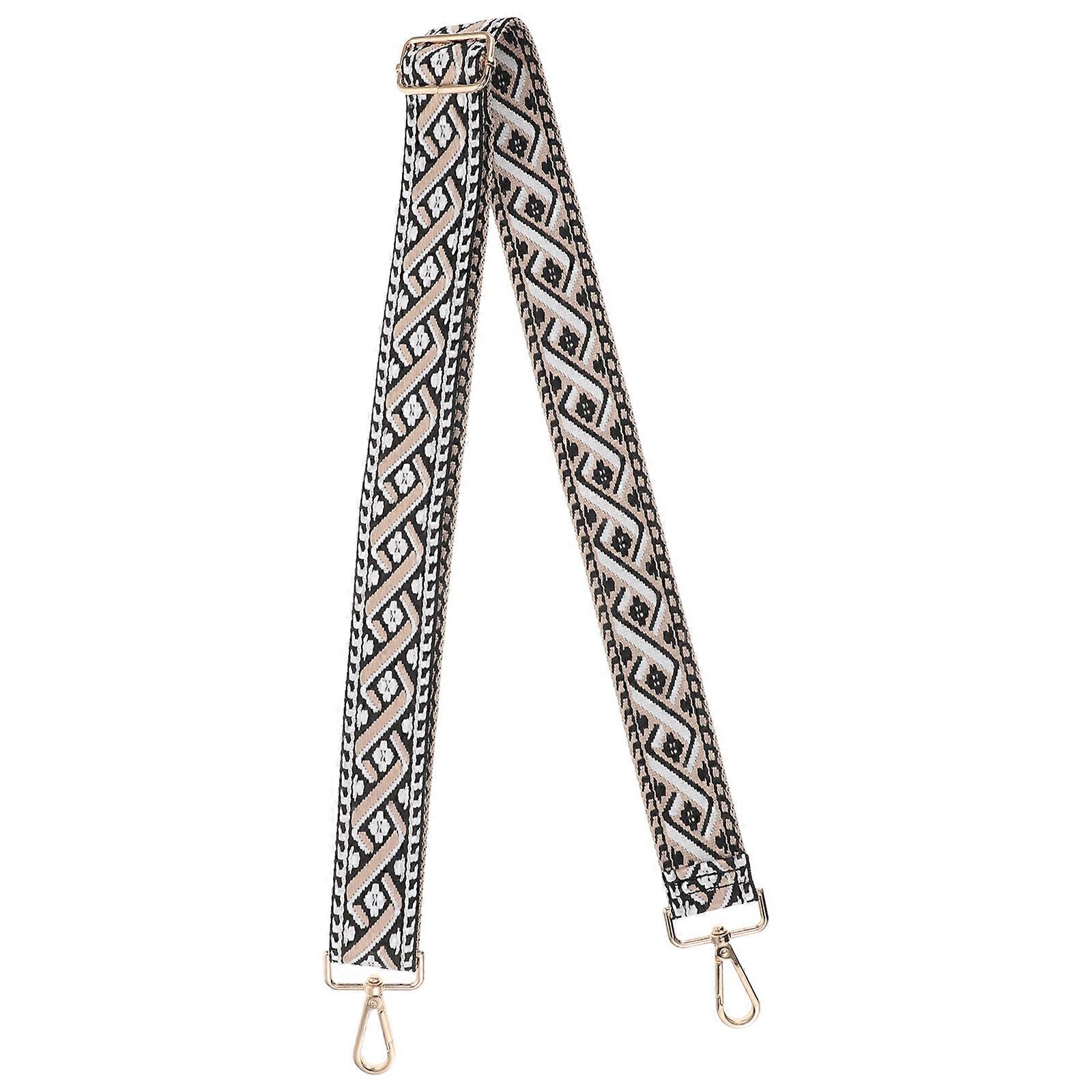 Adjustable Wide Purse Strap for Handbags Polyester Shoulder Replacement