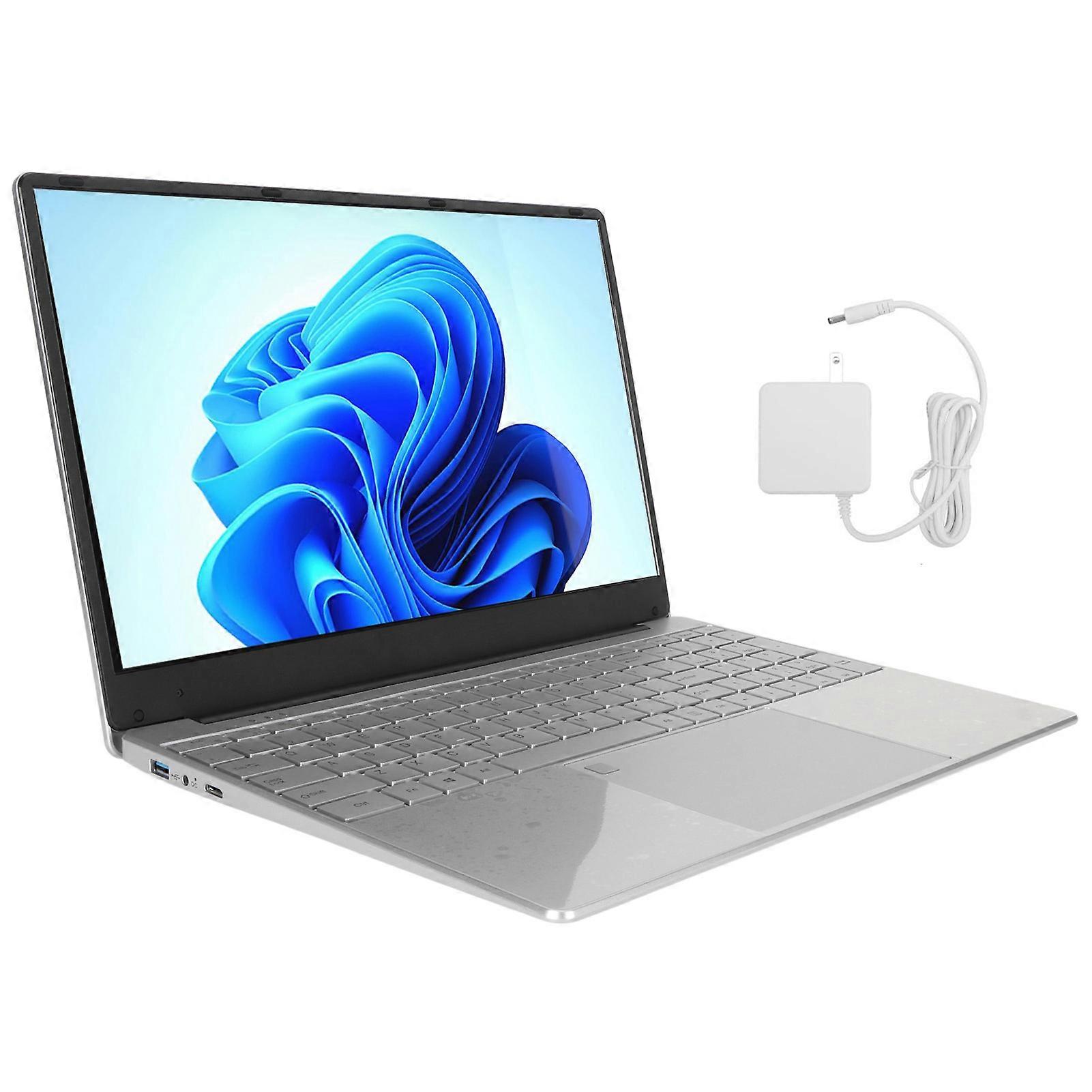 15.6 Inch Laptop with IPS Display, 12GB RAM, Quad Core, Fingerprint Reader, Numpad